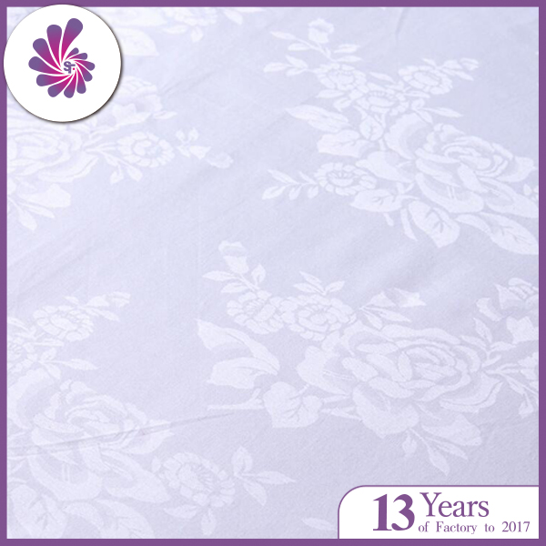 Cotton Damask Jacquard Fabric