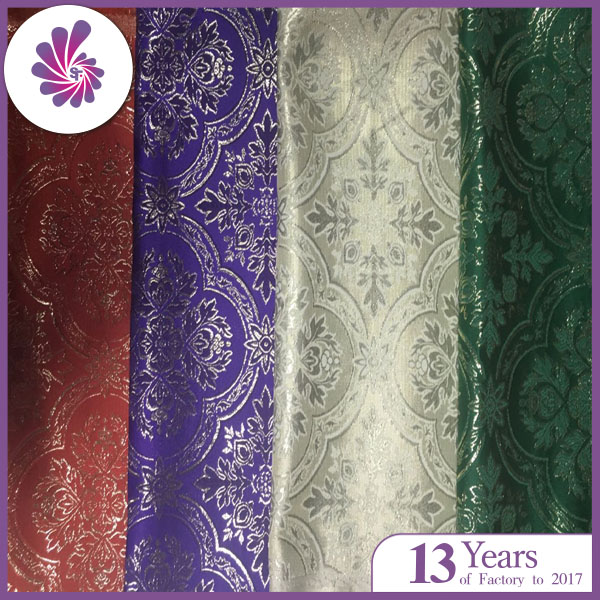 Jacquard Brocade Fabric with Various Designs