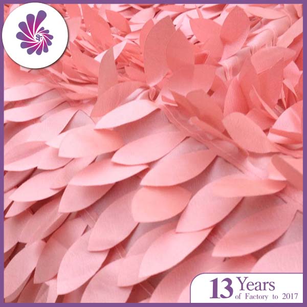 Taffeta Leaf Petal Fabric for Table Cloth and Cushions