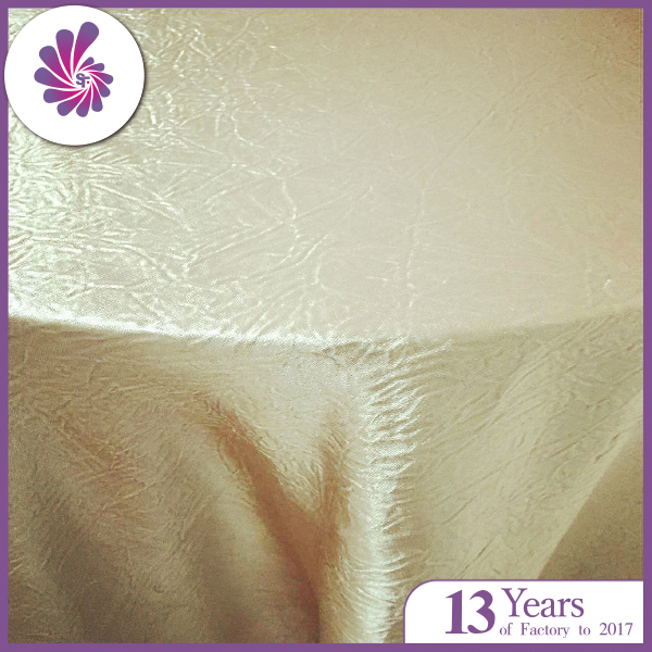 Heavy Satin Crinkle Table Cloth