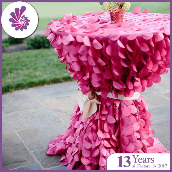 Leaf Petal Table Cover for High Bar Tables