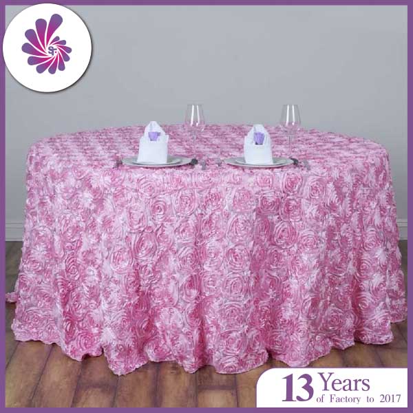 12cm Duchess Rosette Wedding Table Cloth