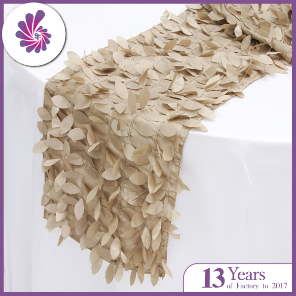 Taffeta Petal Table Runner