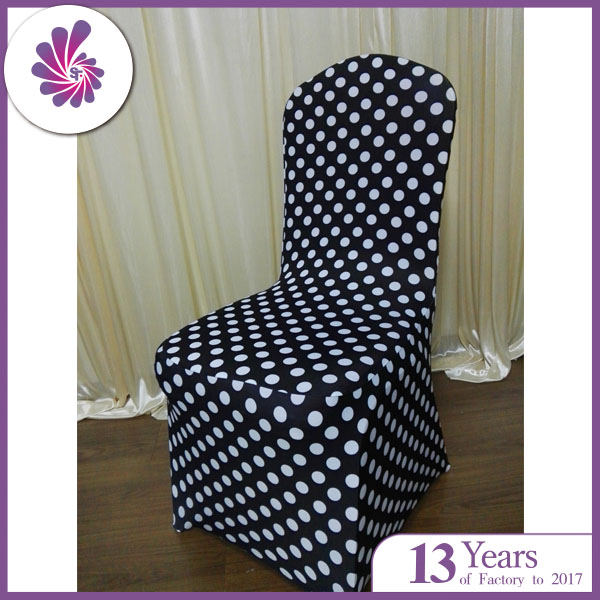 Dot Printing Spandex Chair Covers