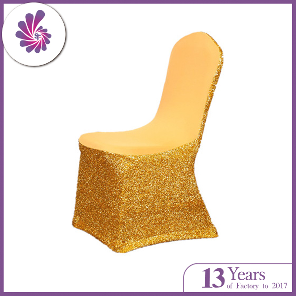Spandex Glitter Chair Covers
