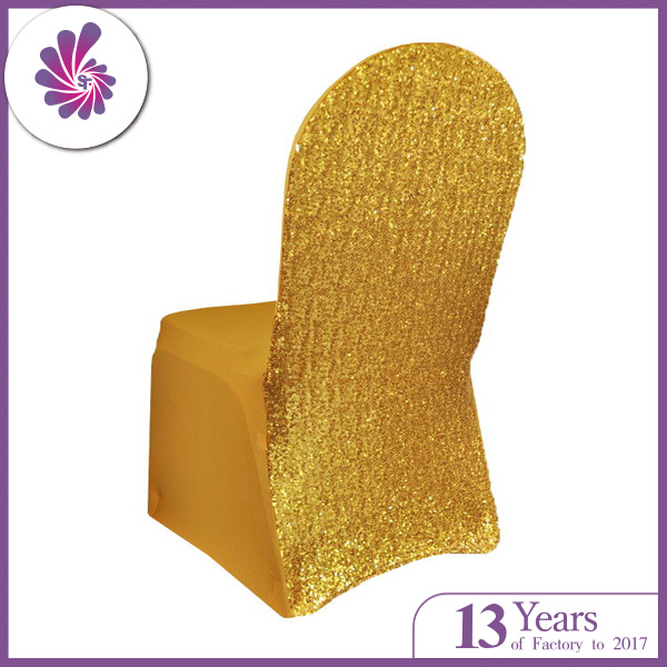 Sequin Spandex Chair Cover