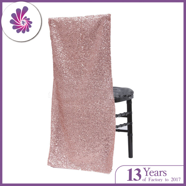 Sequin Back Wedding Chair Covers