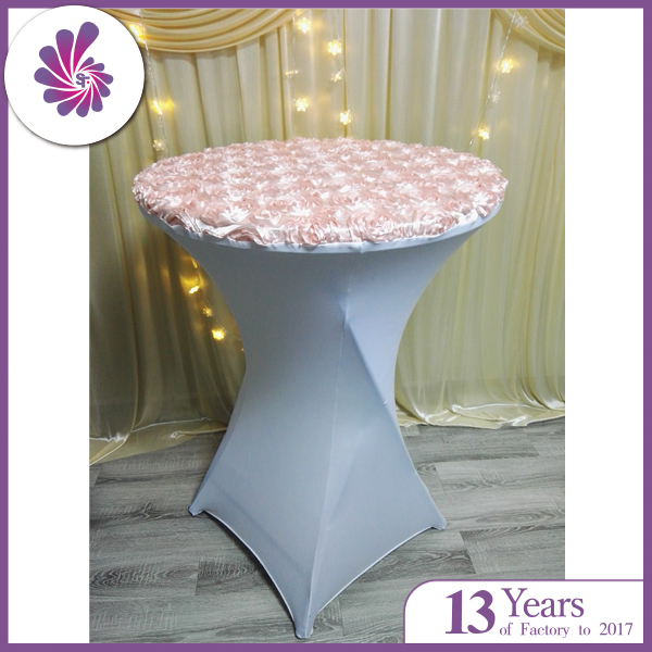 Rosette Spandex Fitted Table Cloth