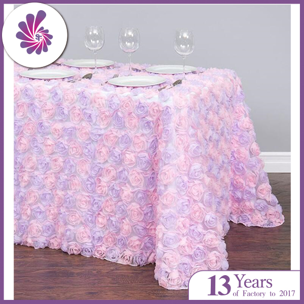 Chiffon Rosette Tulle Tablecloth