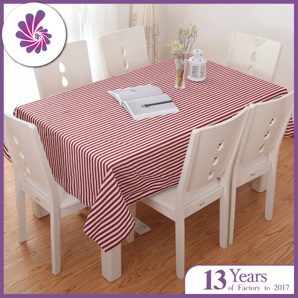 Cotton Linen Table Cloth with Printings