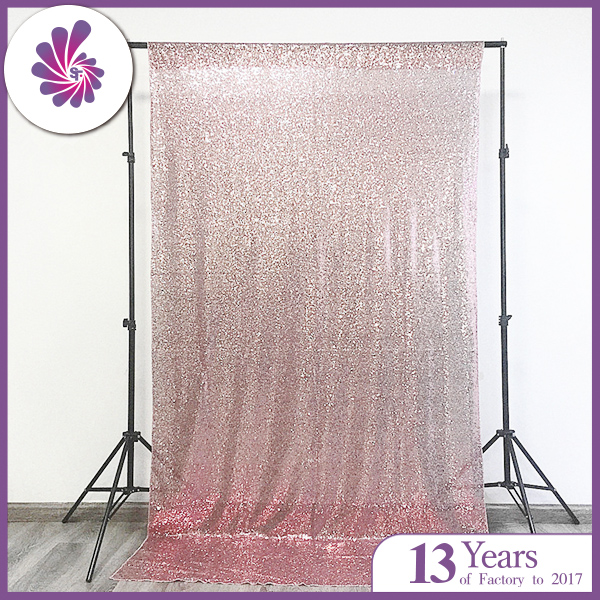 Glitter Sequin Rose Gold Backdrop