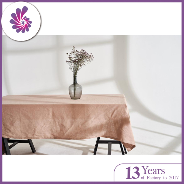 Linen tablecloth in various color